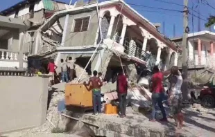 A 7.2 magnitude earthquake struck Haiti on Aug. 14, 2021. Catholic Medical Mission Board